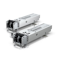 Ubiquiti 1G Multi-Mode SFP Module 850nm 2-Pack - 550m LC Duplex Ubiquiti 1G Multi-Mode SFP Module 850nm 2-Pack - 550m LC Duplex